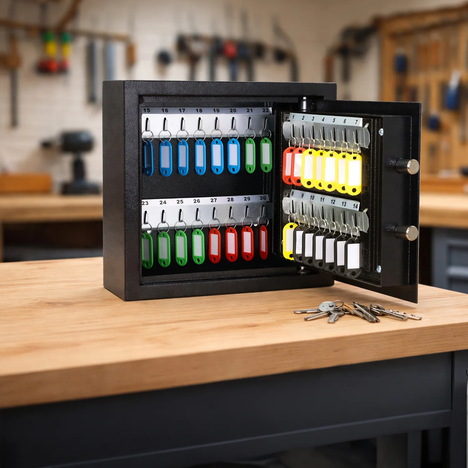 Schlüsseltresor mit Zahlencode, HMF 2000 - Image 51