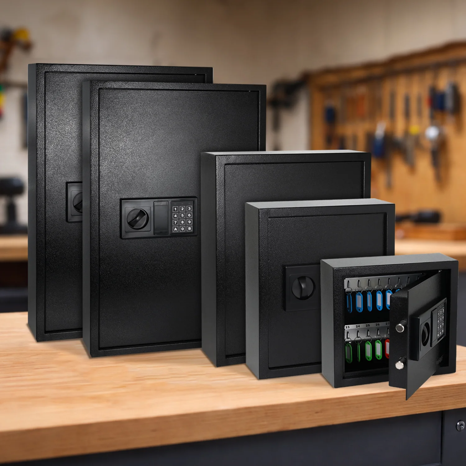 Schlüsseltresor mit Zahlencode, HMF 2000 - Image 53