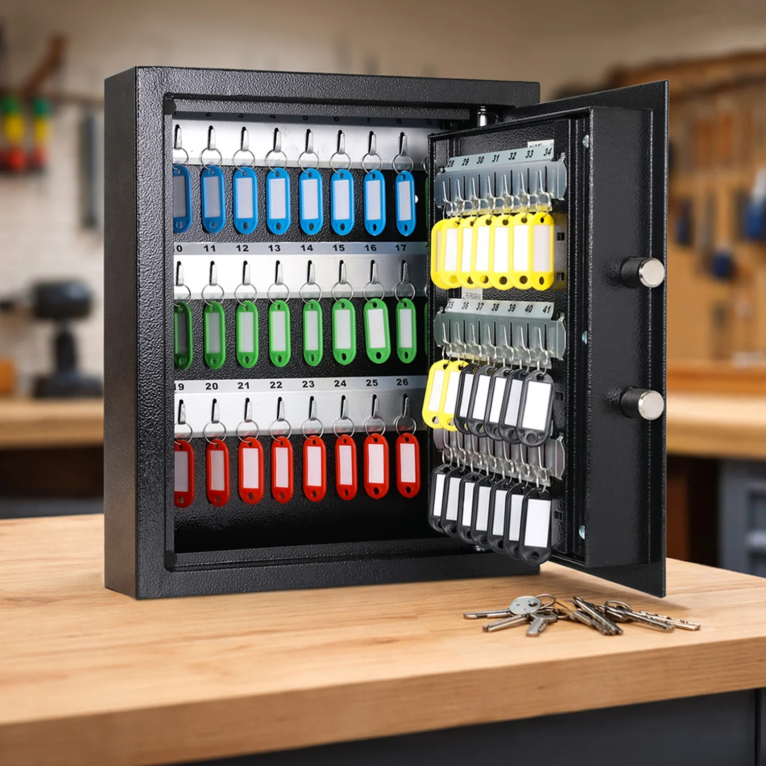 Schlüsseltresor mit Zahlencode, HMF 2000 - Image 60