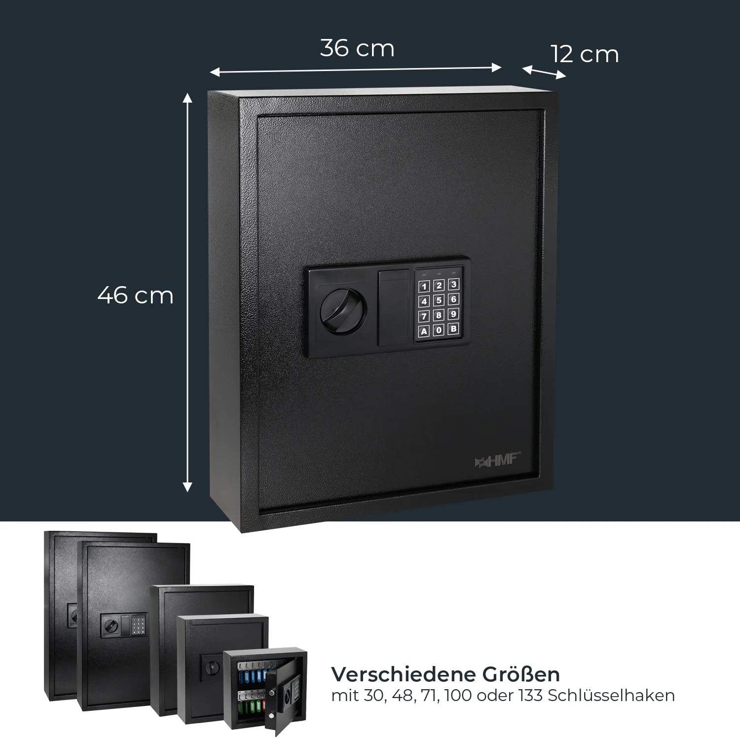 Schlüsseltresor mit Zahlencode, HMF 2000 - Image 68
