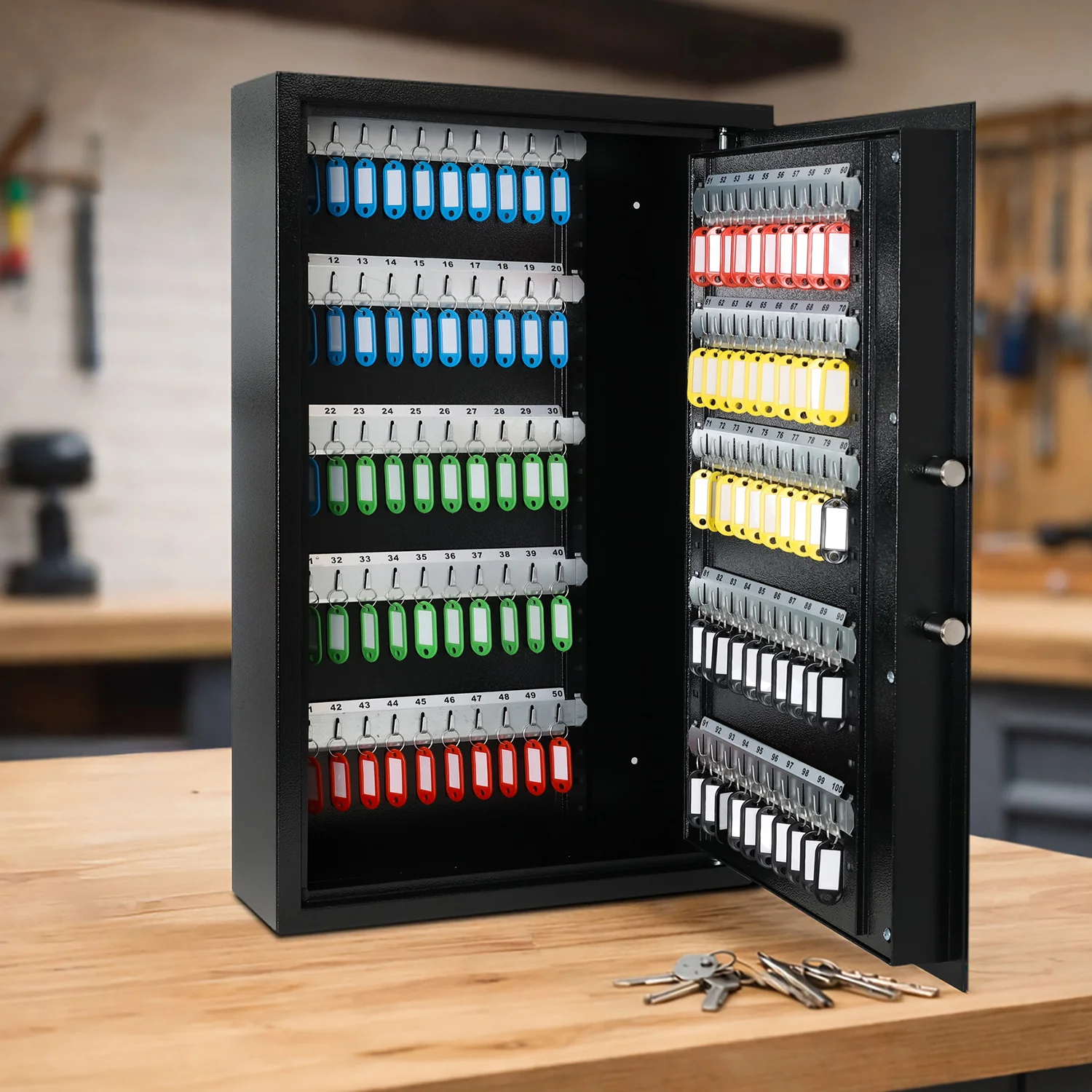 Schlüsseltresor mit Zahlencode, HMF 2000 - Image 78