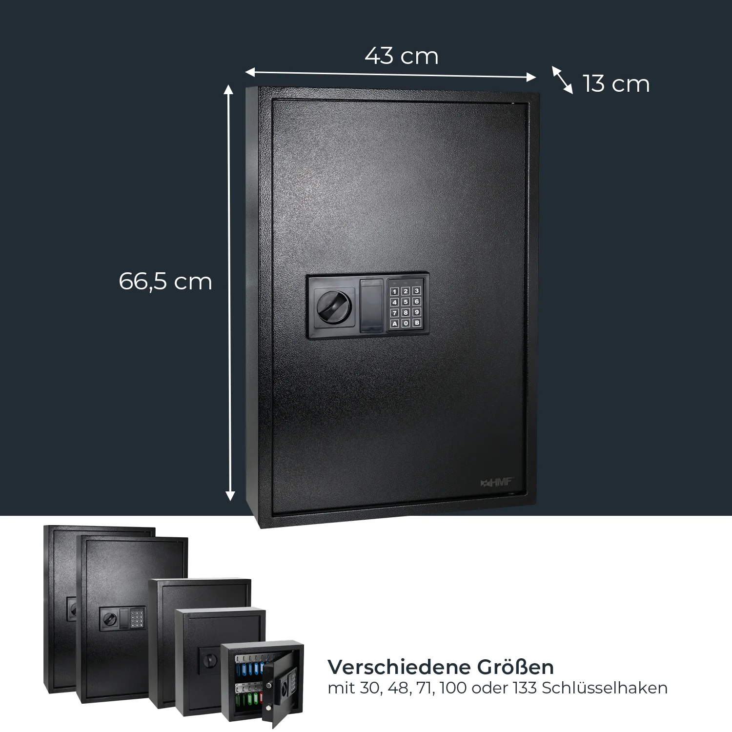 Schlüsseltresor mit Zahlencode, HMF 2000 - Image 86