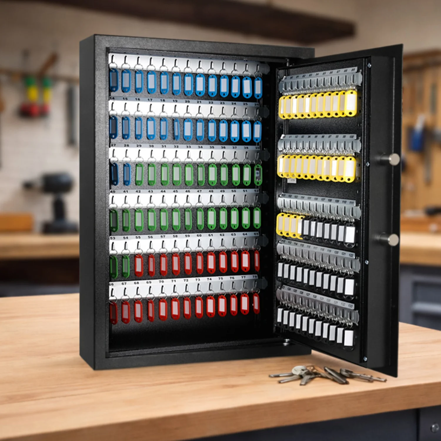 Schlüsseltresor mit Zahlencode, HMF 2000 - Image 87