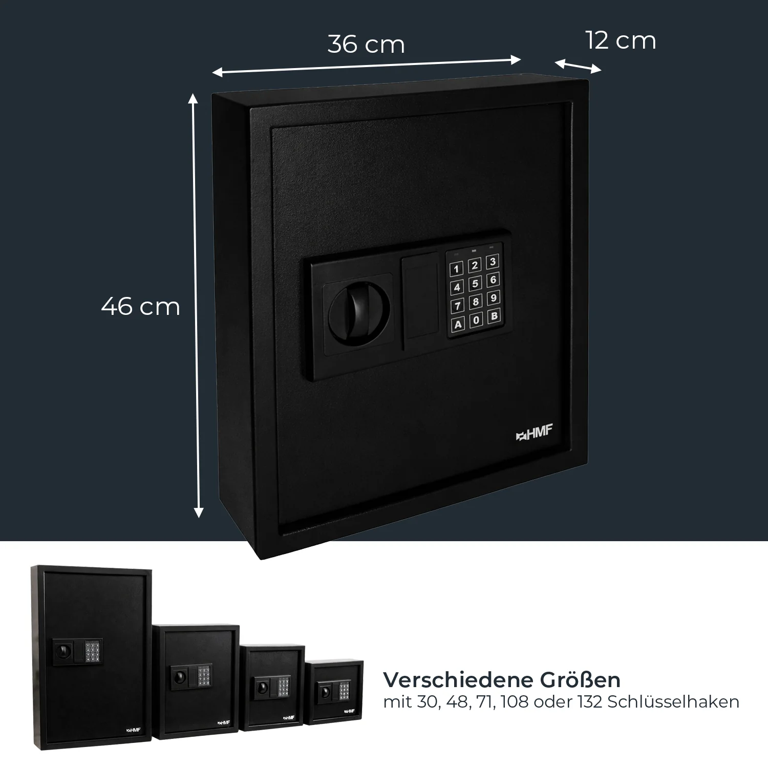 Schlüsseltresor mit Zahlencode, HMF 2000 - Image 97