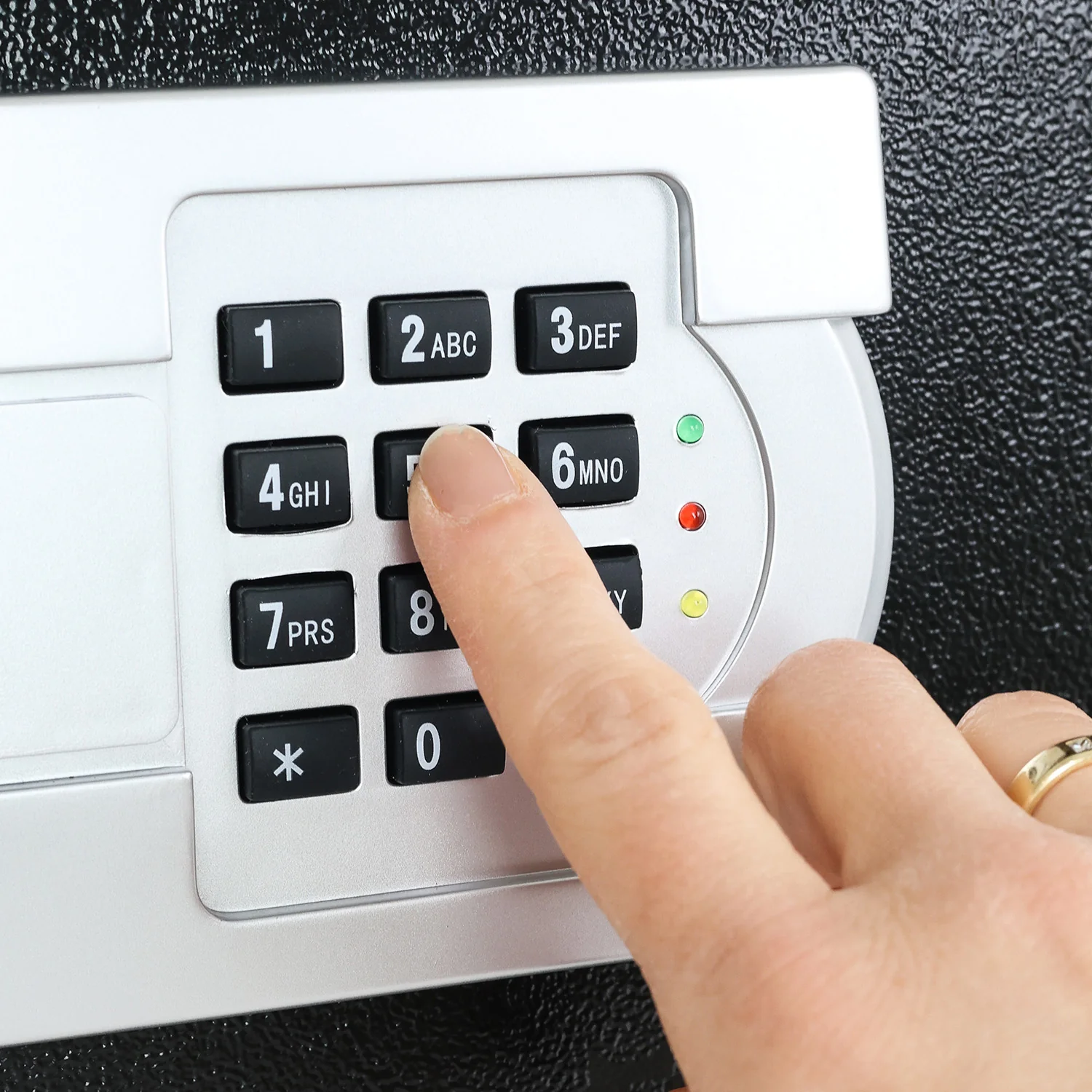 Tresor für Zuhause, Hotel oder Büro, Möbeltresor mit Zahlenschloss, HMF 46120 - Image 43