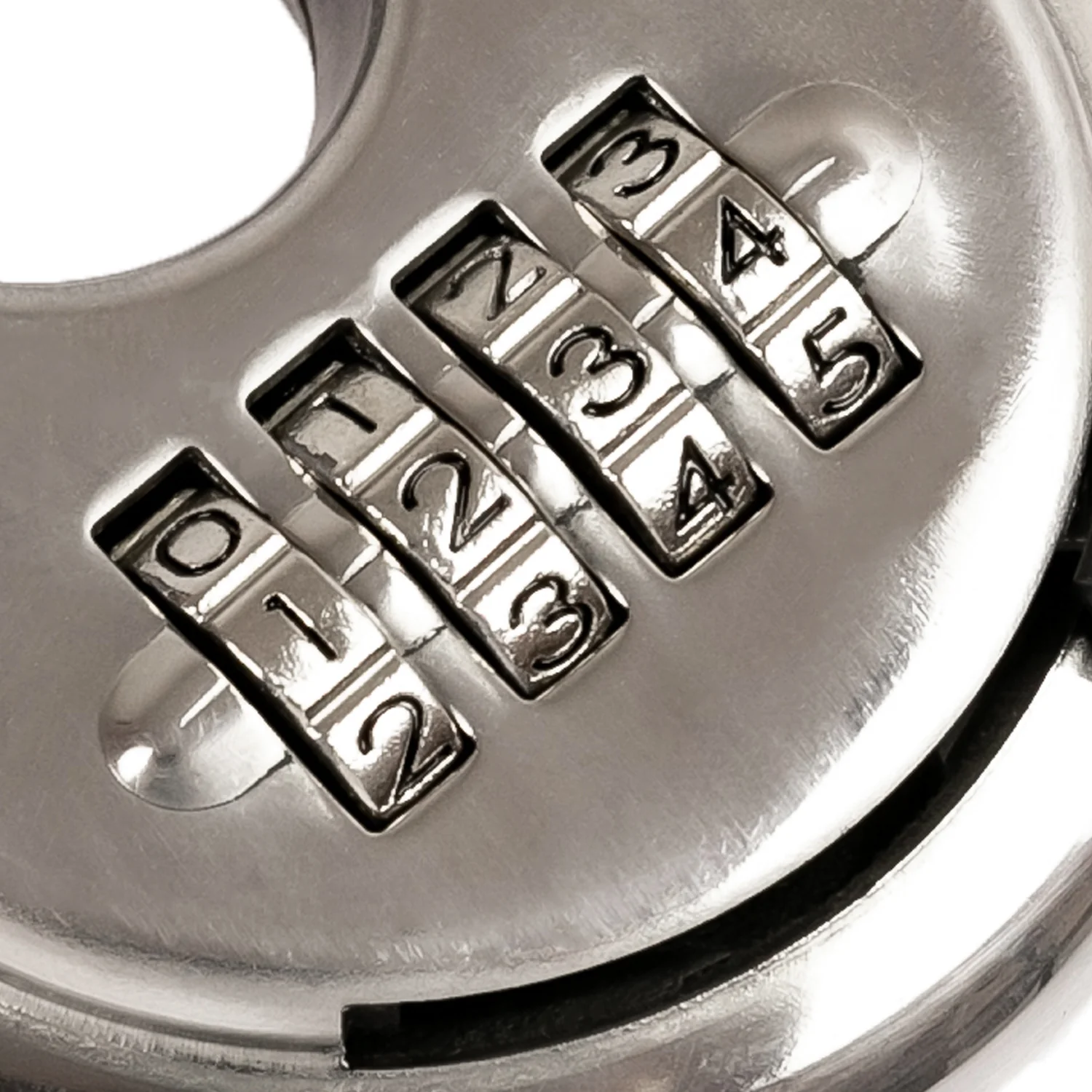 Vorhängeschloss, Rundschloss, 4er Zahlenkombination, HMF 3502-09, 7 x 7 x 2,4 cm - Image 7