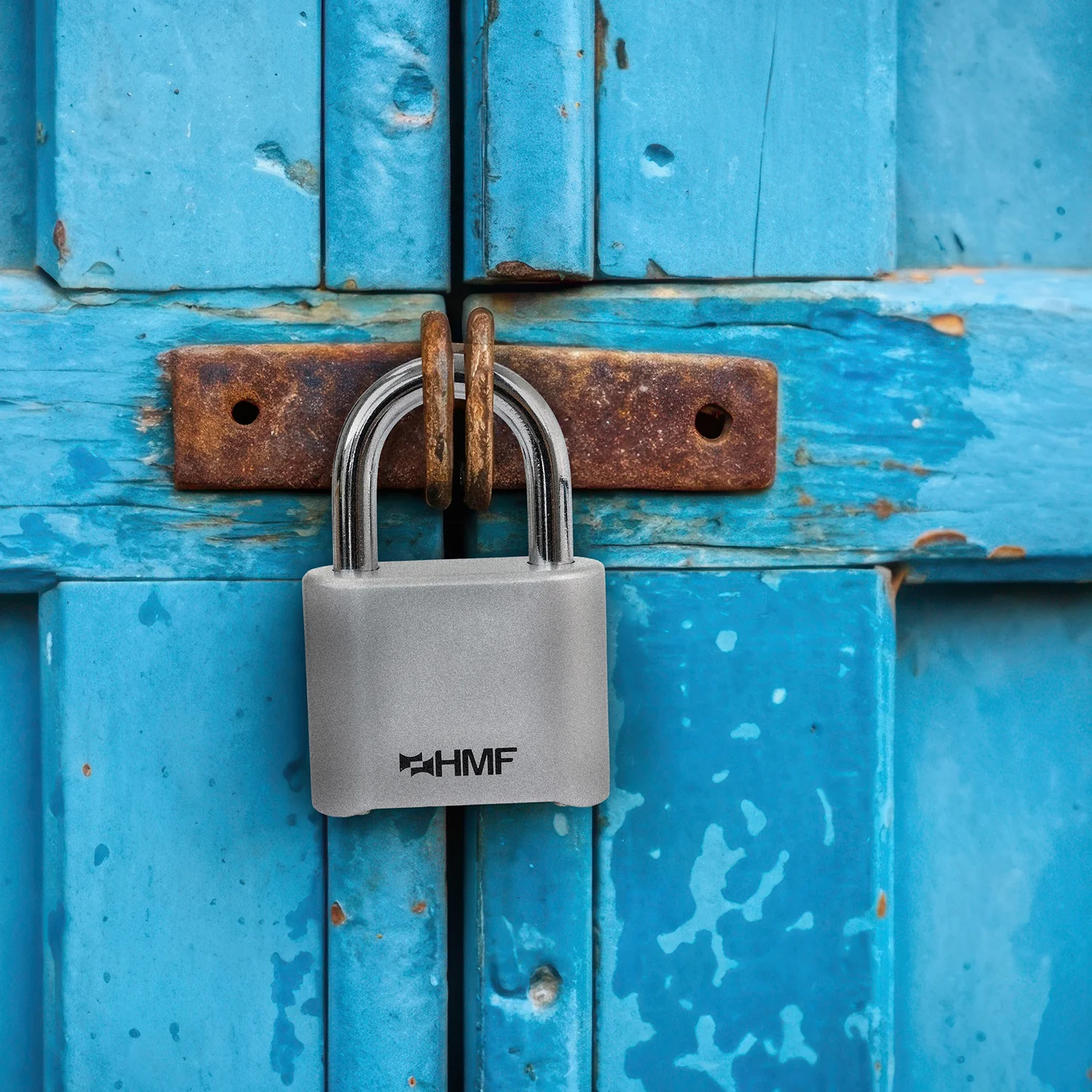 Zahlenschloss Vorhängeschloss, robustes Schloss mit 4-stelligem Zahlencode - Image 13