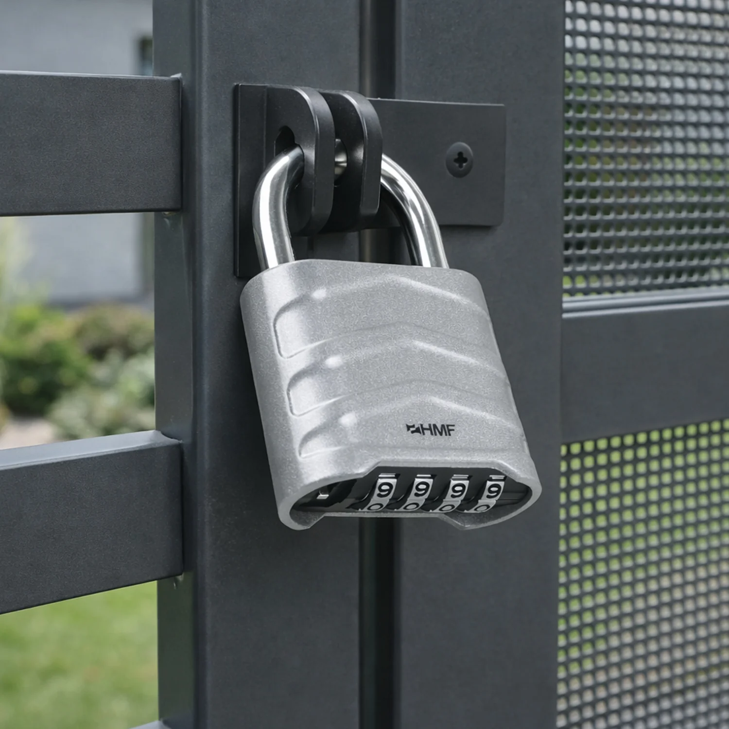 Zahlenschloss Vorhängeschloss, robustes Schloss mit 4-stelligem Zahlencode - Image 31